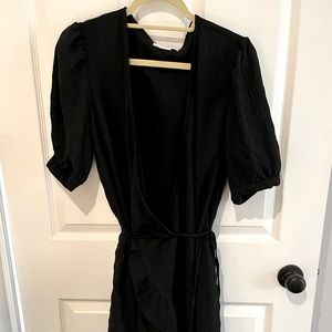Noize - Black Wrap Dress